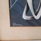 * Vintage Schilderij Gesigneerd thumbnail 4