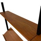 Vintage Wandsysteem Kast Olof Pira Zweden 1960 Teak Design thumbnail 10