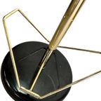 Vintage Glazen Bijzettafel Met Magazinehouder thumbnail 4