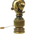 Lusterie Deknudt Vintage Paardenkop Tafelamp Xl Messing thumbnail 5
