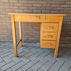 Bruynzeel Vintage Bureau Jaren 50 Bureautje Piet Zwart thumbnail 6