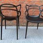 2X Kartell Masters Stoel By Philippe Starck thumbnail 5