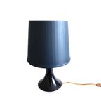 Vintage Ikea Tafellamp Donker Blauw Design Magnus Elebäck & Cärl Öjerstam, Jaren '90 thumbnail 3
