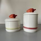 &klevering Anouk Kramer Voorraadpotten Set 2x Herfst Wit thumbnail 4