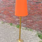 Moet Zsm Weg: Vintage Vloerlamp Met Roestoranje Kap thumbnail 3