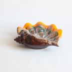 Vallauris Schelp Centerpiece Schaal In Keramiek thumbnail 4