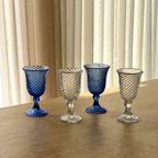 Set Of 4 Mismatched Wine Glasses thumbnail 5