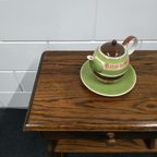 Telefoonbankje Antiek Hout Planten-haltafel Met Lade thumbnail 11