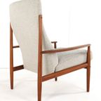 Grete Jalk Voor France & Son Fauteuil Vintage Deens thumbnail 3