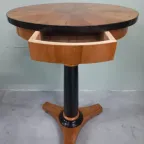 Unieke Antieke Biedermeier Style Inlay Bijzettafel/Plantentafel thumbnail 7