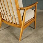 Set Deense Lougefauteuils – Notenhout – Jaren 60 thumbnail 14