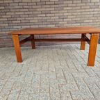 Grote Deense Teakhouten Salontafel thumbnail 4