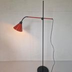 Vintage Ikea Hengellamp Design Rood. thumbnail 6
