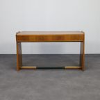 Vintage Bureau Walnoot, 1960s thumbnail 6