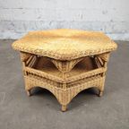 Vintage Rotan Salontafel thumbnail 2