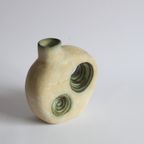 Space Age Ceramic Vase With Holes By Nikos Dazelidis, Athens 1960S thumbnail 6