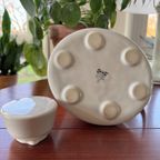 Vintage Ikea Varme Theepot In Wit Keramiek - Strak Design thumbnail 4