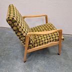 Vintage Fauteuil Geel Groen Jaren 60 Fauteuil thumbnail 11