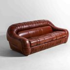 Mid-century Lederen ‘capriccio’ Sofa Door George Bighinello thumbnail 5