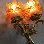 Set Van 2 Antieke Frans Louis Xv Stijl Wandlampen thumbnail 16