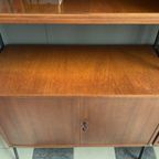 Free Standing Wall Unit Teak 1960s thumbnail 10