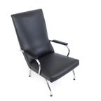 Sh50 – Fauteuil Jaren 60 -Chromen Buis Meubel thumbnail 3