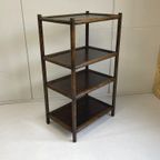 Manou Rek/Boekenkast Bamboe Plantentafel Vintage thumbnail 3