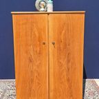 Set Van 2 Vintage Fauteuils Met Gebogen Houten Armleggers thumbnail 10