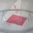 Klaus Baumgärtner Ets/aquatint 1981 Vintage thumbnail 2