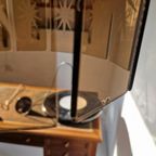 Vintage Waterval Kroonluchter Met Geslepen Gerookt Glas. thumbnail 9