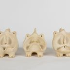 Truus Lutgering-Hollander - Sculpturen - Fantasie - Keramiek - Potteries - 1976 thumbnail 2