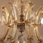 Maria Theresia Crystal Chandelier, 1950S thumbnail 14
