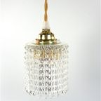 Vintage Glazen Lampenkap Helder Glas thumbnail 2