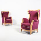 Pair Of Lounge Chairs By Oscar Nilsson, Sweden 1960’s thumbnail 2