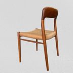 Model 75 Stoelen Van Möller Voor J.L. Möllers Möbelfabrik thumbnail 17