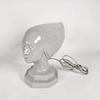 Vintage - Rene Lalique Stijl - Design Hubert Olivier - Tafellamp - Keramiek - Frankrijk - 1960'S thumbnail 5