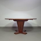 Extendable Art Deco Dining Table 1970S thumbnail 8