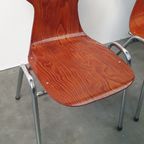 4x Eromes Pagholz Industriële Stapelbare Design Stoel thumbnail 6