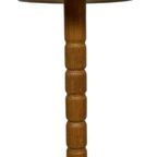 Vintage Pinewood Grenen Tafellamp Gedraaid Jaren 70 Design thumbnail 17