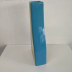 Unieke Groen Blauwe Bloemenvaas In Flesvorm thumbnail 4