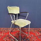 Vintage Design Fauteuils, Leer, Beuken,, Ingmar Relling thumbnail 17