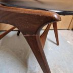 Set Van 6 Vintage Stoelen Koehoorn Stoelen Van Teeffelen thumbnail 19