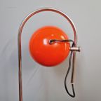 Eyeball Bureaulamp In Oranje Gelakt Metaal, 1960-70 thumbnail 12