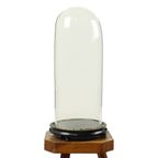 Grote Antieke Stolp Globe Mondgeblazen Glas Begin 20ste Eeuw thumbnail 2