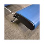 Blauw Lederen Lounge Stoel Futuro 3 Door Massimo Iosa Ghini Voor Moroso - Italië Jaren 80 thumbnail 11