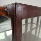 Antieke Engelse Winkeltoonbank Met Spiegel – Circa 1920 thumbnail 4