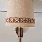 Vintage Wandlamp Messing Bamboe Lamp Jaren 70 Wandlampje thumbnail 5