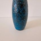 Vintage Lavavaas Keramieke Patrol Blauwe Vaas thumbnail 6