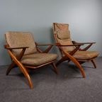 Vintage Topform Westpoort Fauteuil/ Lounge Chair, Hoge Rug thumbnail 13