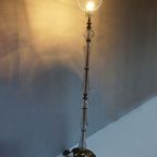 Vintage Staande Schemerlamp/ Vloerlamp Met Venetiaans Glas thumbnail 6